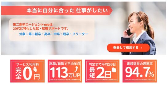 第二新卒エージェントneo