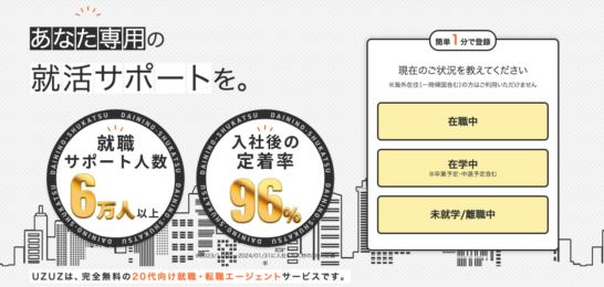 UZUZ第二新卒の公式サイト